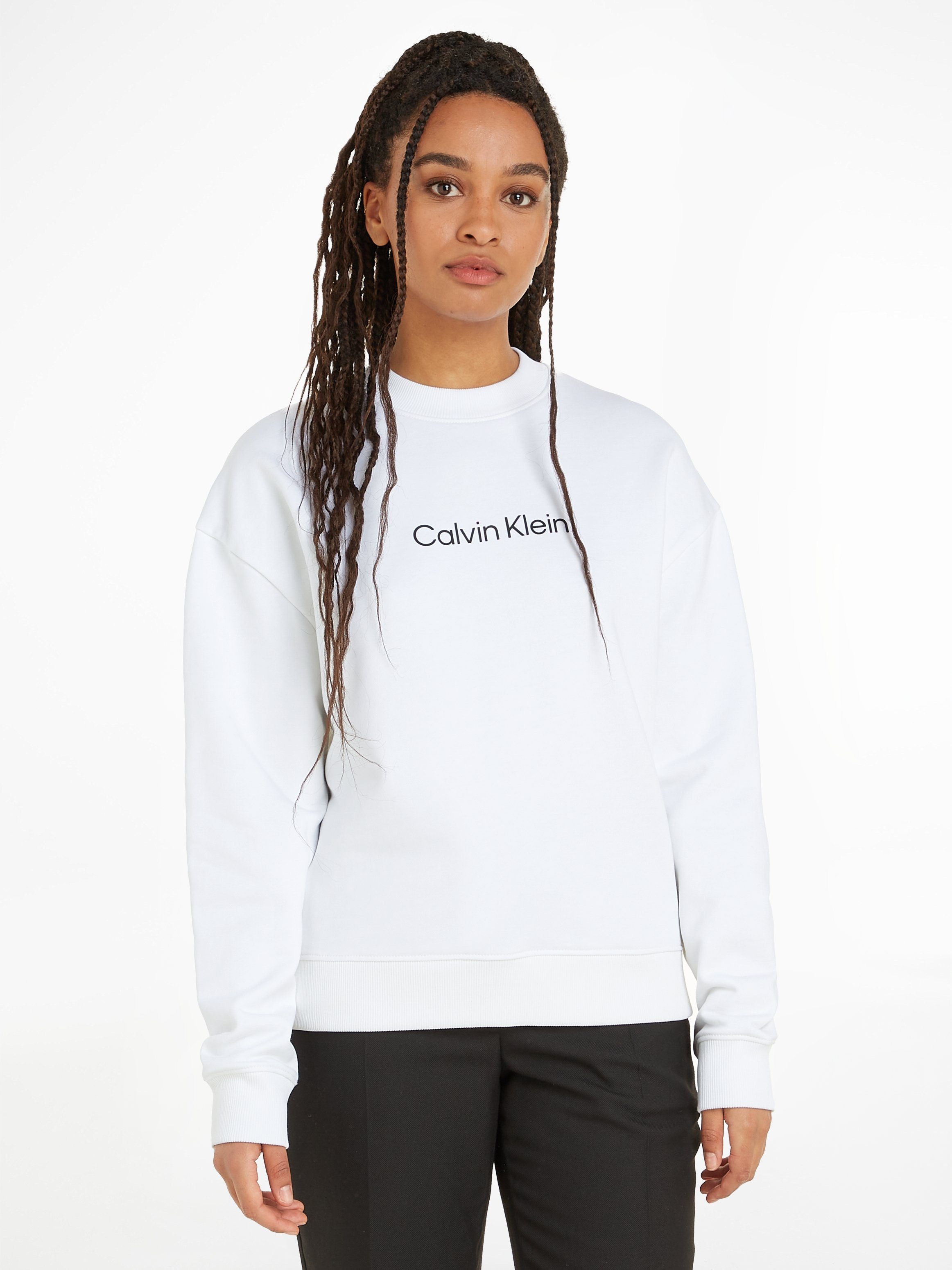 Calvin Klein Sweatshirt HERO LOGO SWEAT mit Calvin Klein Print auf der Brust