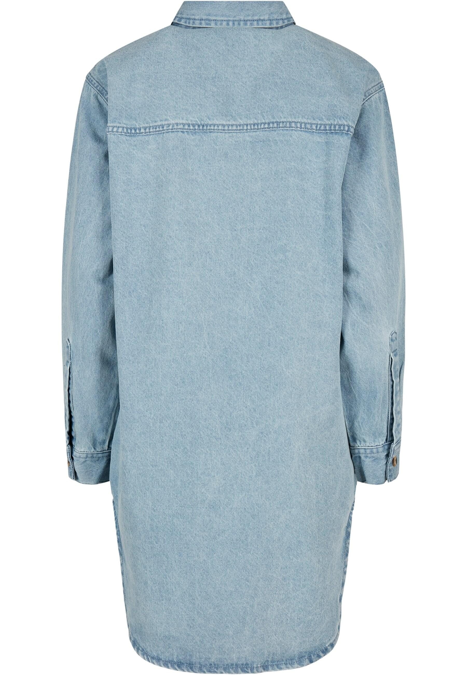 URBAN CLASSICS Shirtkleid Urban Classics Damen Ladies Oversized Denim Shirt günstig online kaufen
