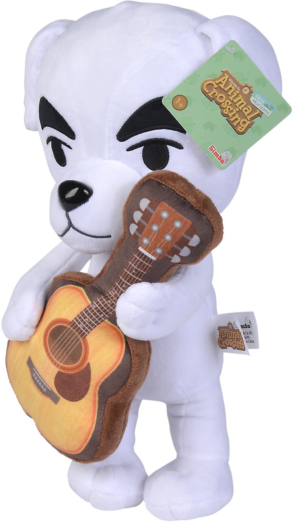 SIMBA Plüschfigur Plüsch Stofftier Animal Crossing KK Slider 40cm 109231007