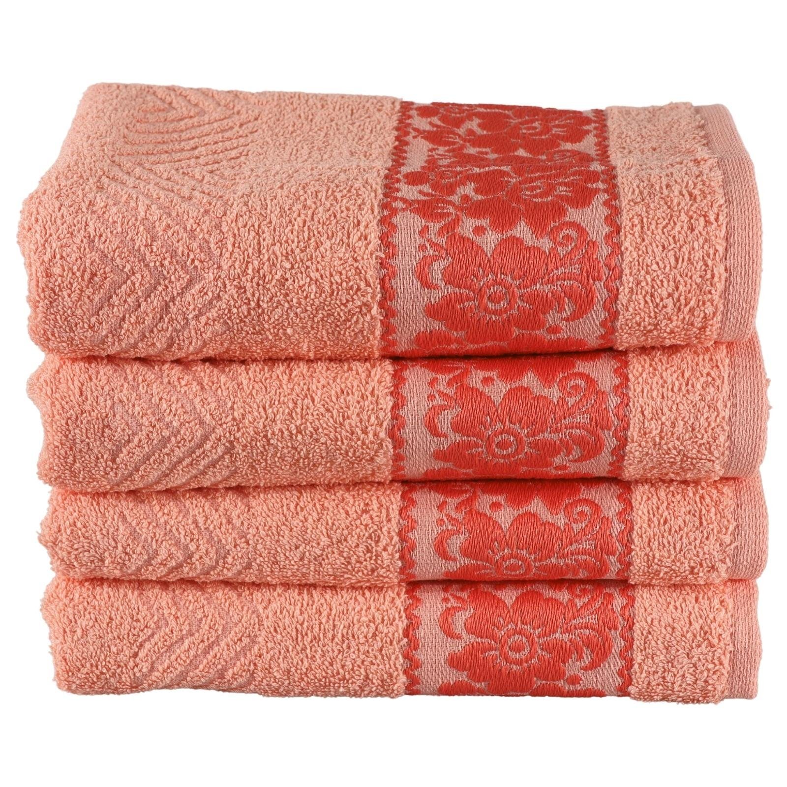 Plentyfy Handtücher »Handtuch Set 4teilig aus 100% Baumwolle« (4-St), Handtuch  Set, Frottier Gästetücher, Handtücher, Duschtücher, Badetücher, Saunatücher  online kaufen | OTTO