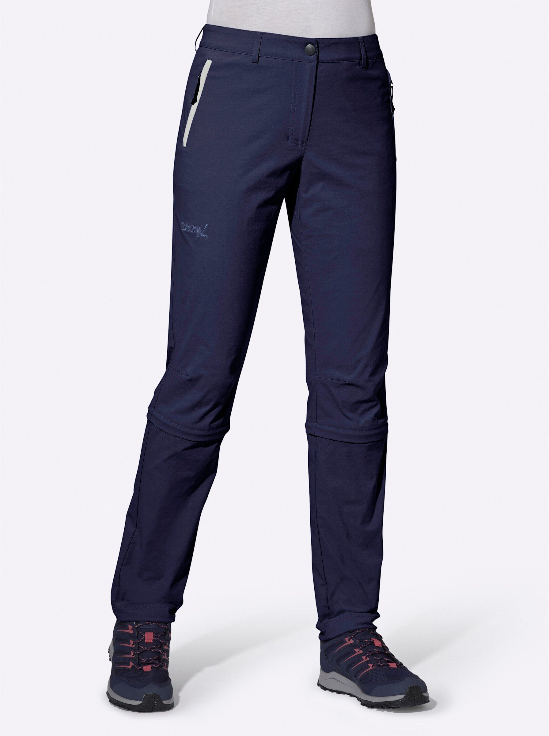 Jerseyhose Zip-off-Hose komfortabel