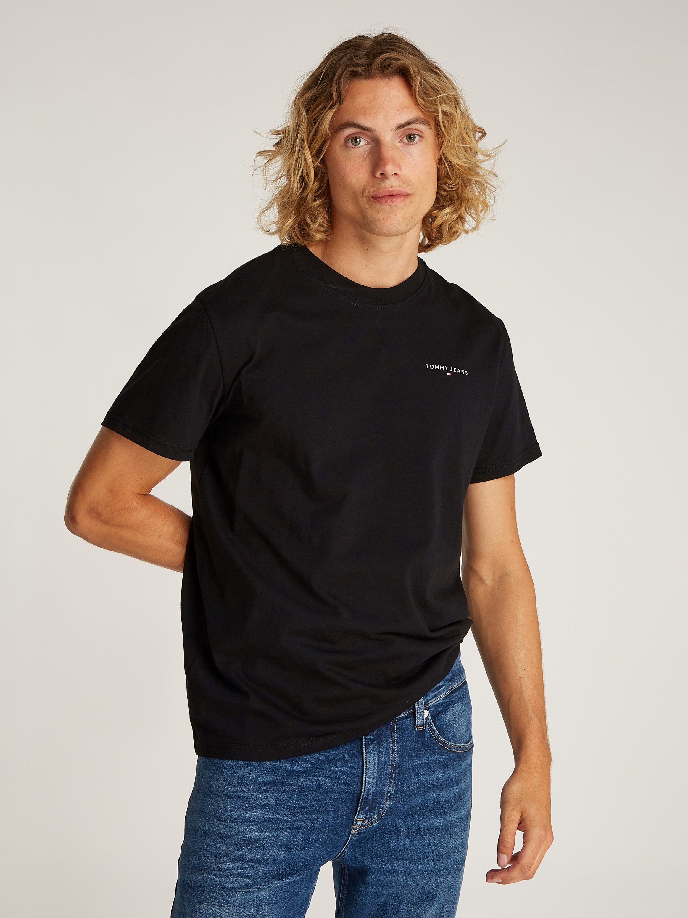 Tommy Jeans T-Shirt TJM SLIM LINEAR günstig online kaufen