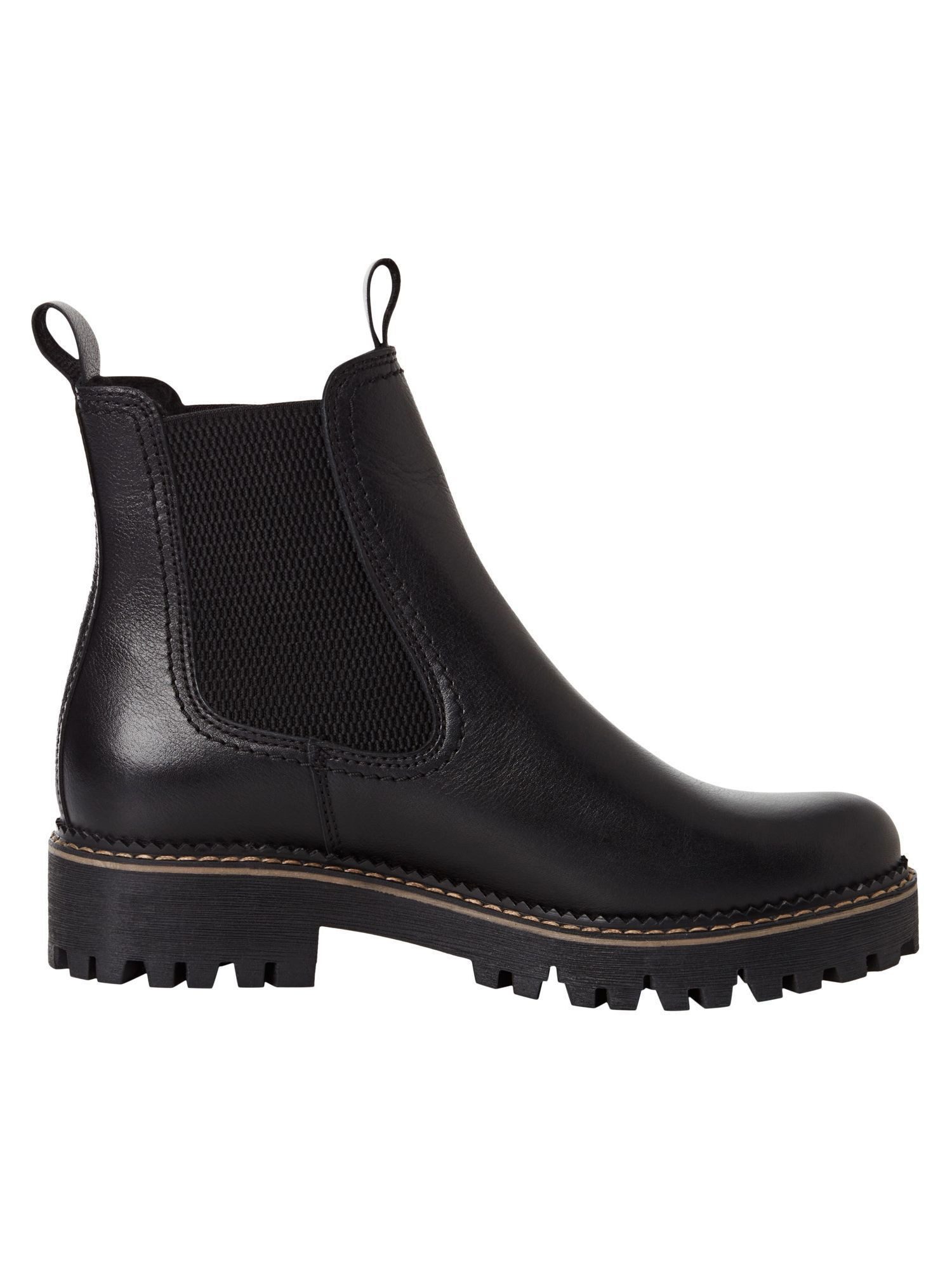 Tamaris Removable Sock aus Leder Blockabsatz 1-26494-45 Chelseaboots Removable Sock – Bild 3 von 5