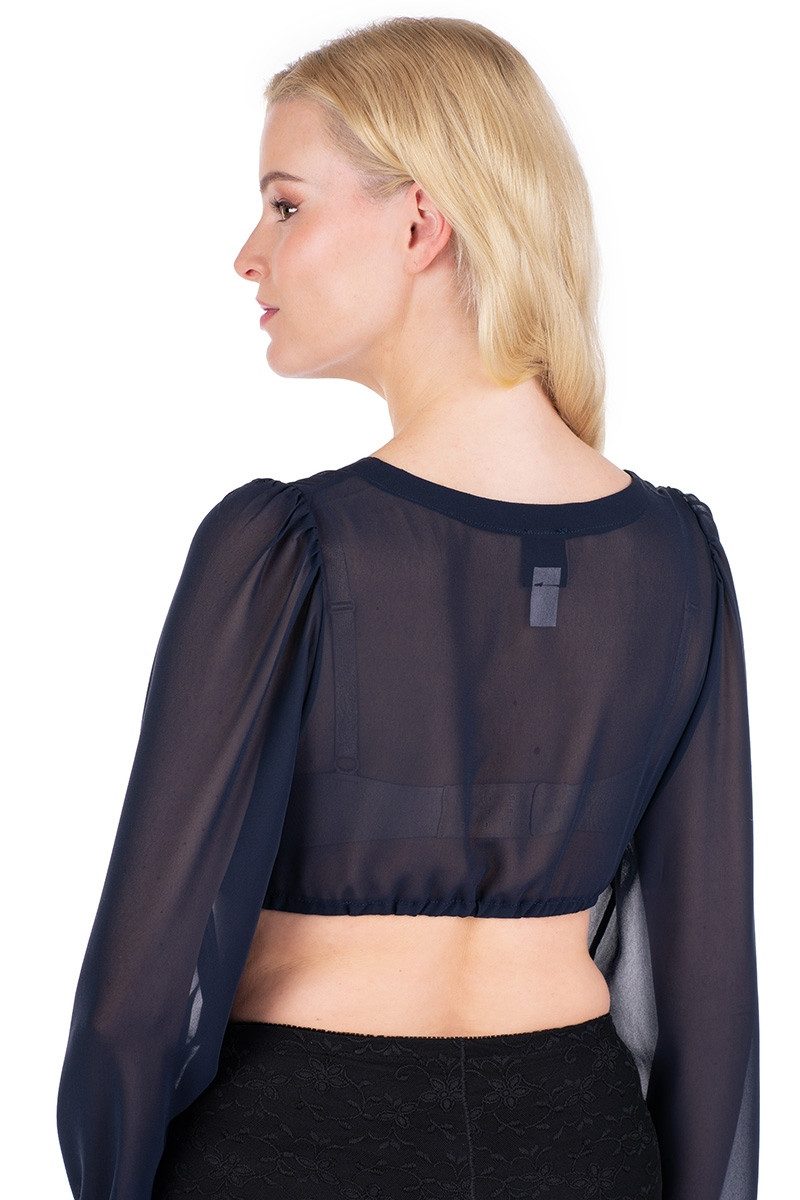 Hammerschmid Dirndlbluse Dirndlbluse - HANNY - blau günstig online kaufen