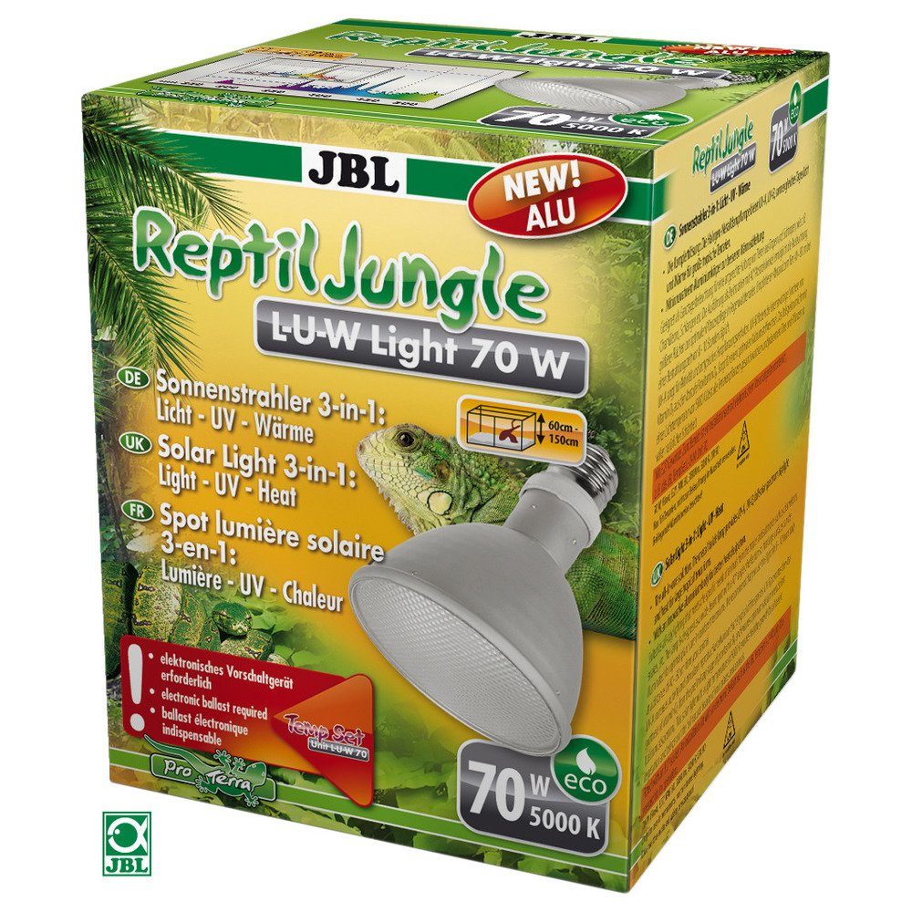 Terrarienleuchte ReptilJungle L-U-W Light alu