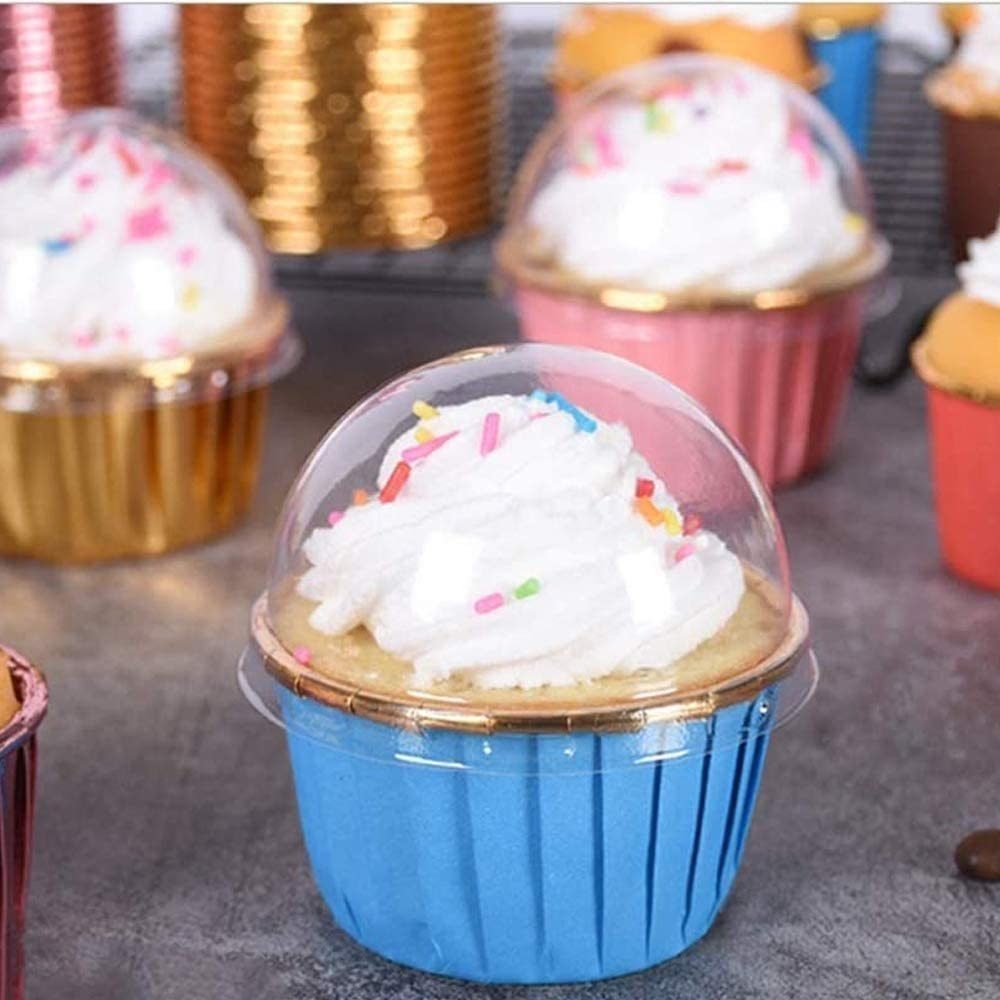 Jormftte Cakepop-Maker Aluminiumfolie Cupcake,Einweggeschirr