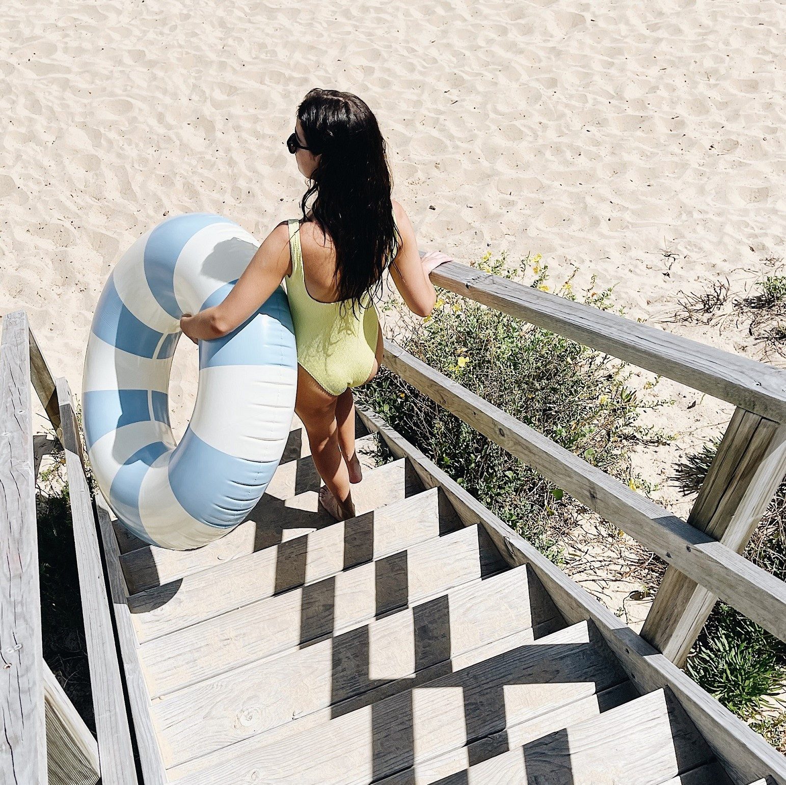 Petites Pommes Schwimmring ANNA Nordic Blue, Ø 60cm