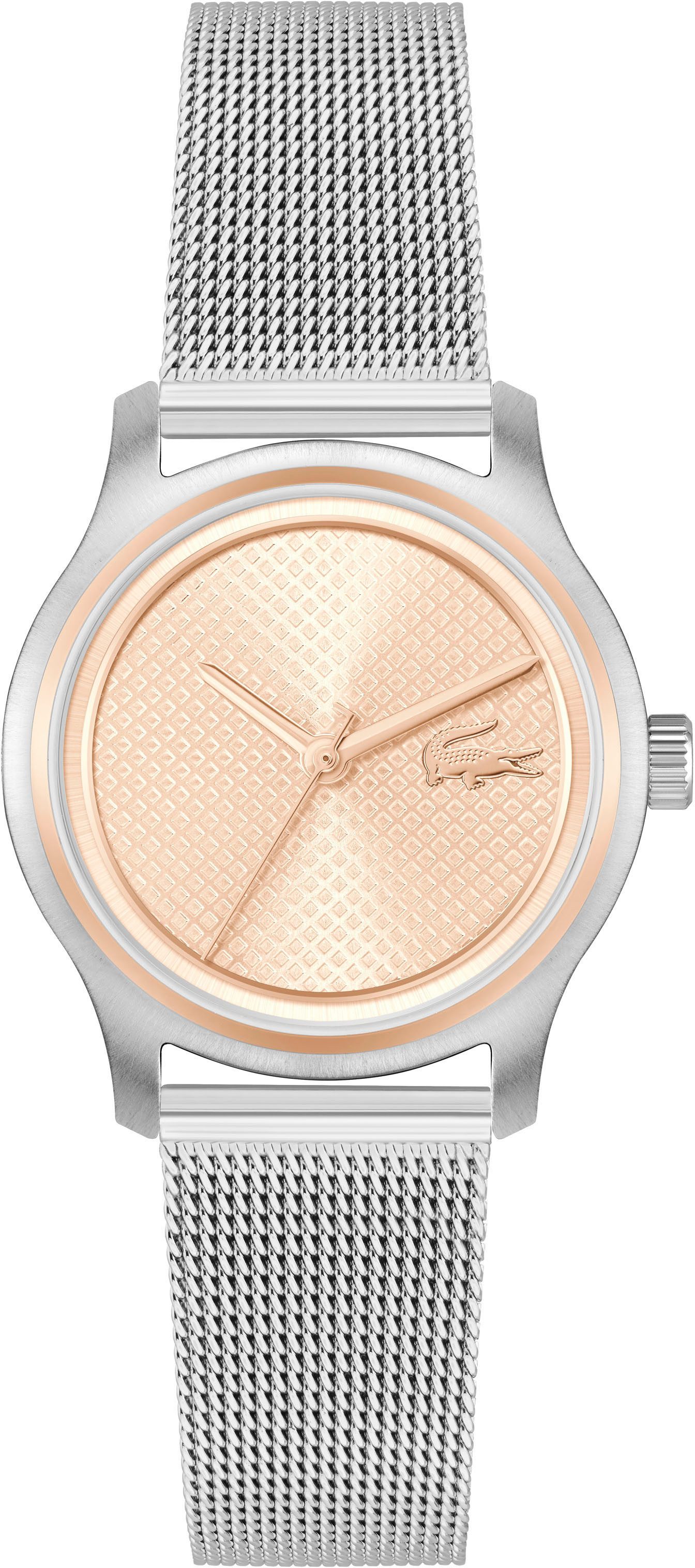 Lacoste Quarzuhr ELYSE 2001390, Armbanduhr, Damenuhr, Edelstahlarmband, ana günstig online kaufen