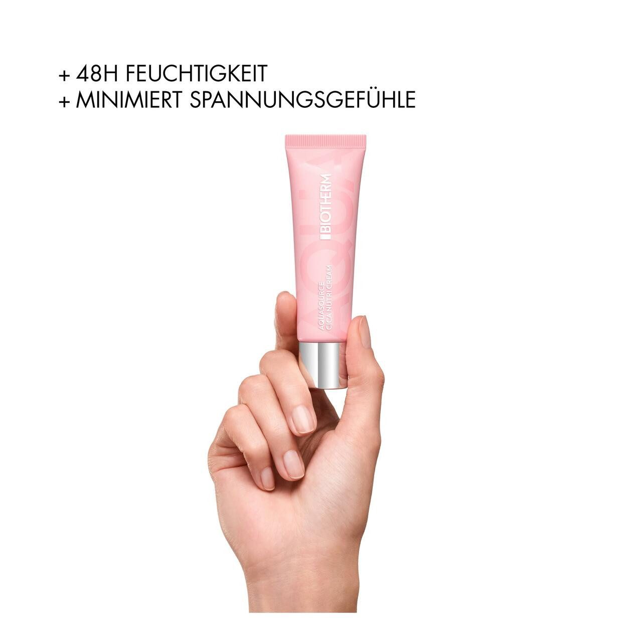 BIOTHERM Nachtcreme Aquasource Cica Nutri, für Alle Hauttypen