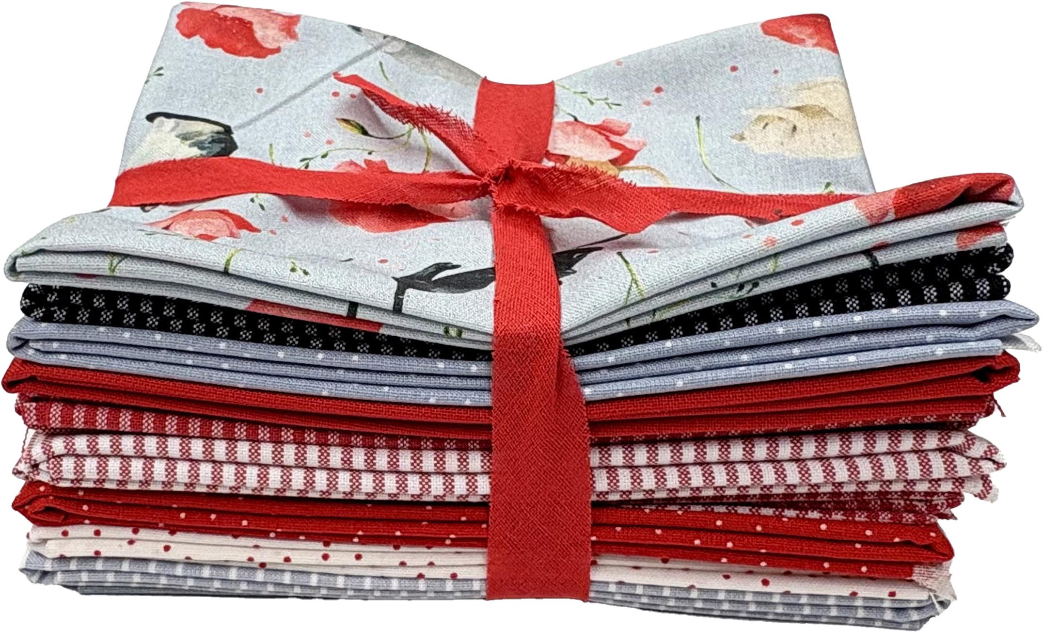 Westfalenstoffe Stoff Catwalk, 12 Ткани à 48 x 48 cm