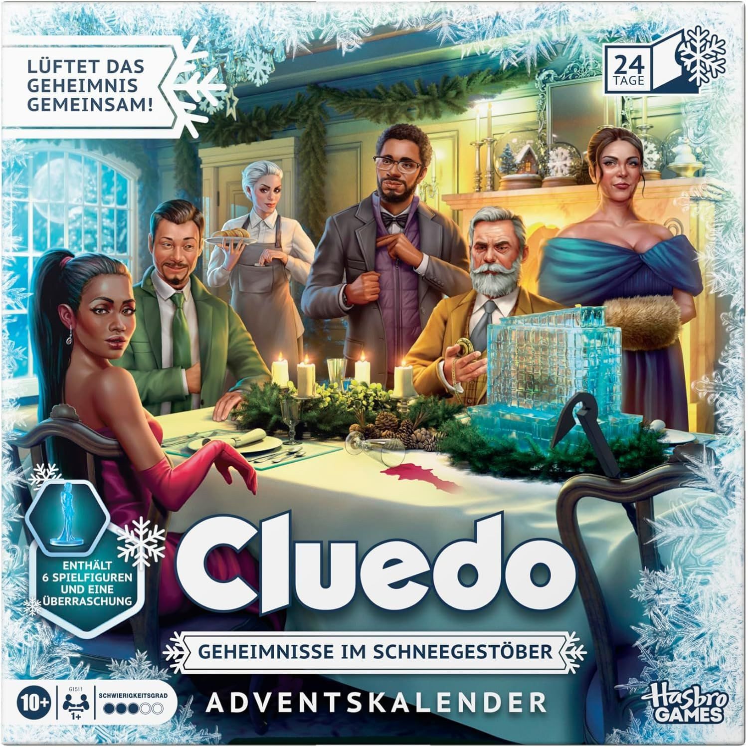 Hasbro Адвент-календарь игрушек Календари (Cluedo, 1-tlg)
