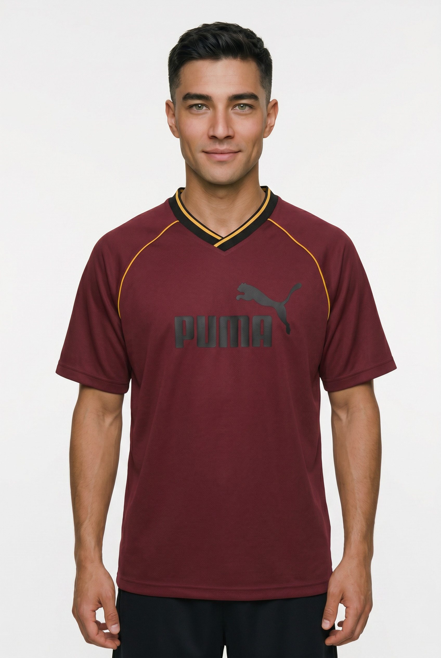 PUMA T-Shirt ESS FOOTBALL JERSEY relaxed fit, Kurzarmdesign, mit DryCELL-Technologie