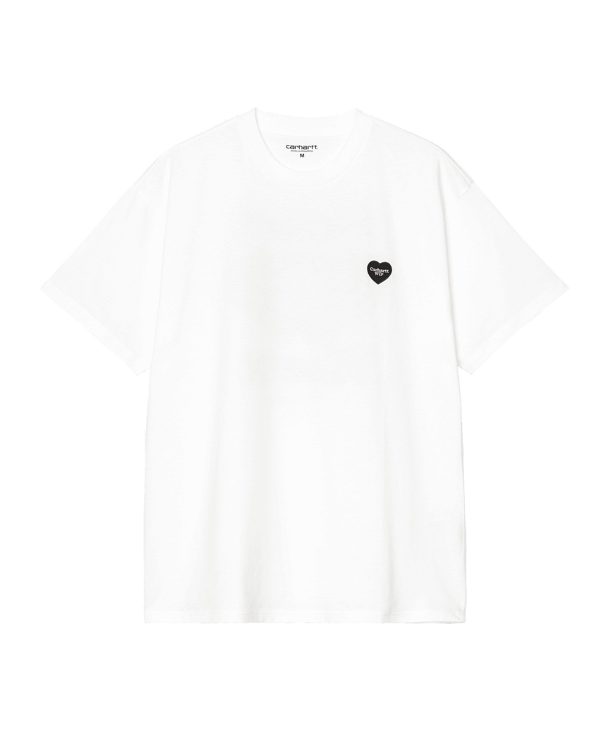 Carhartt WIP T-Shirt Carhartt WIP Heart II Hartt T-Shirt Weiß Baumwolle