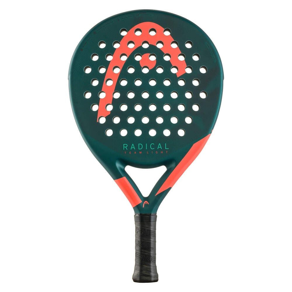 Padelschläger Radical Team Light 340g/Rund 2026 tealgrün/orange