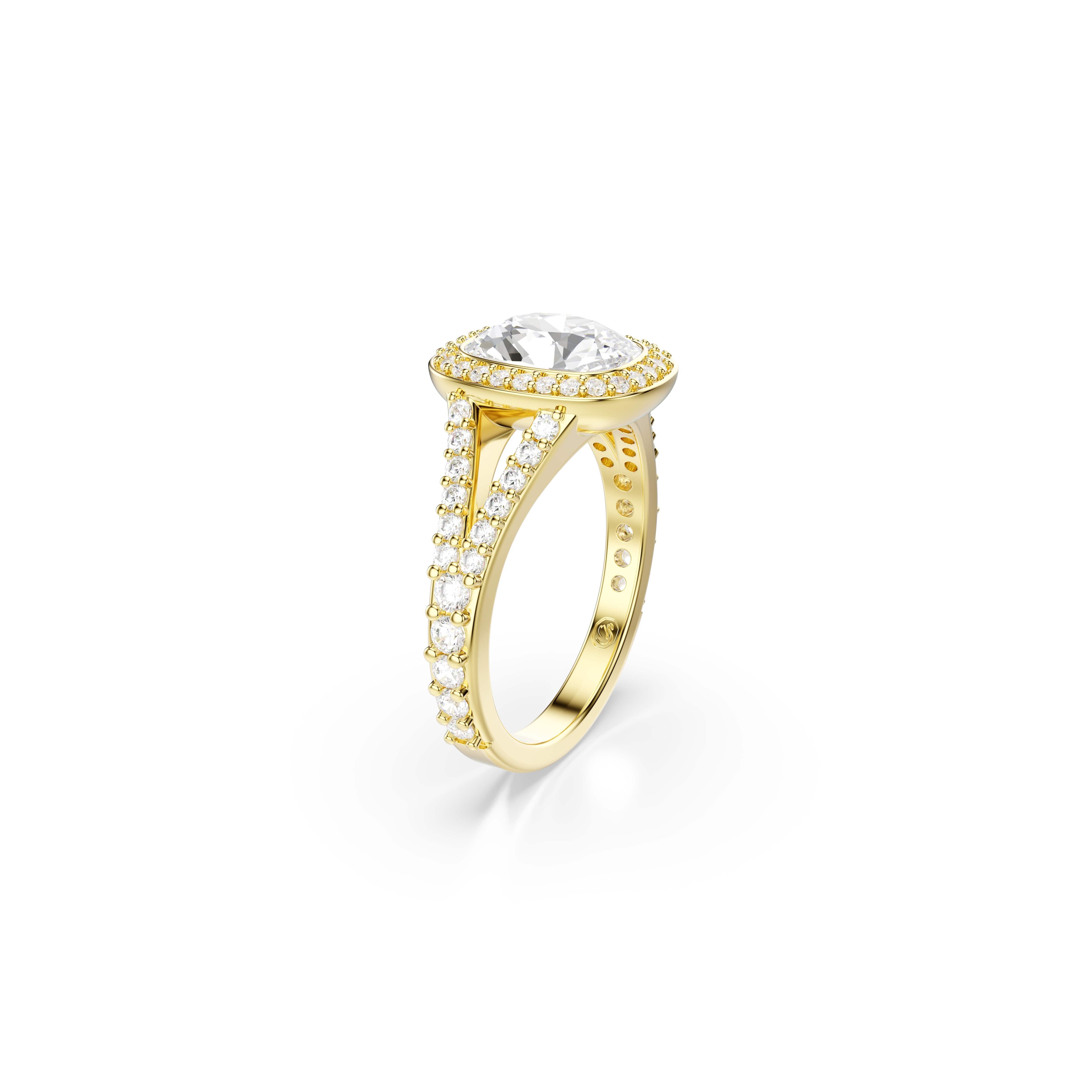 Swarovski Fingerring Schmuck Geschenk UNA Ring, mit Swarovski® Kristall, Zirkonia (synth)
