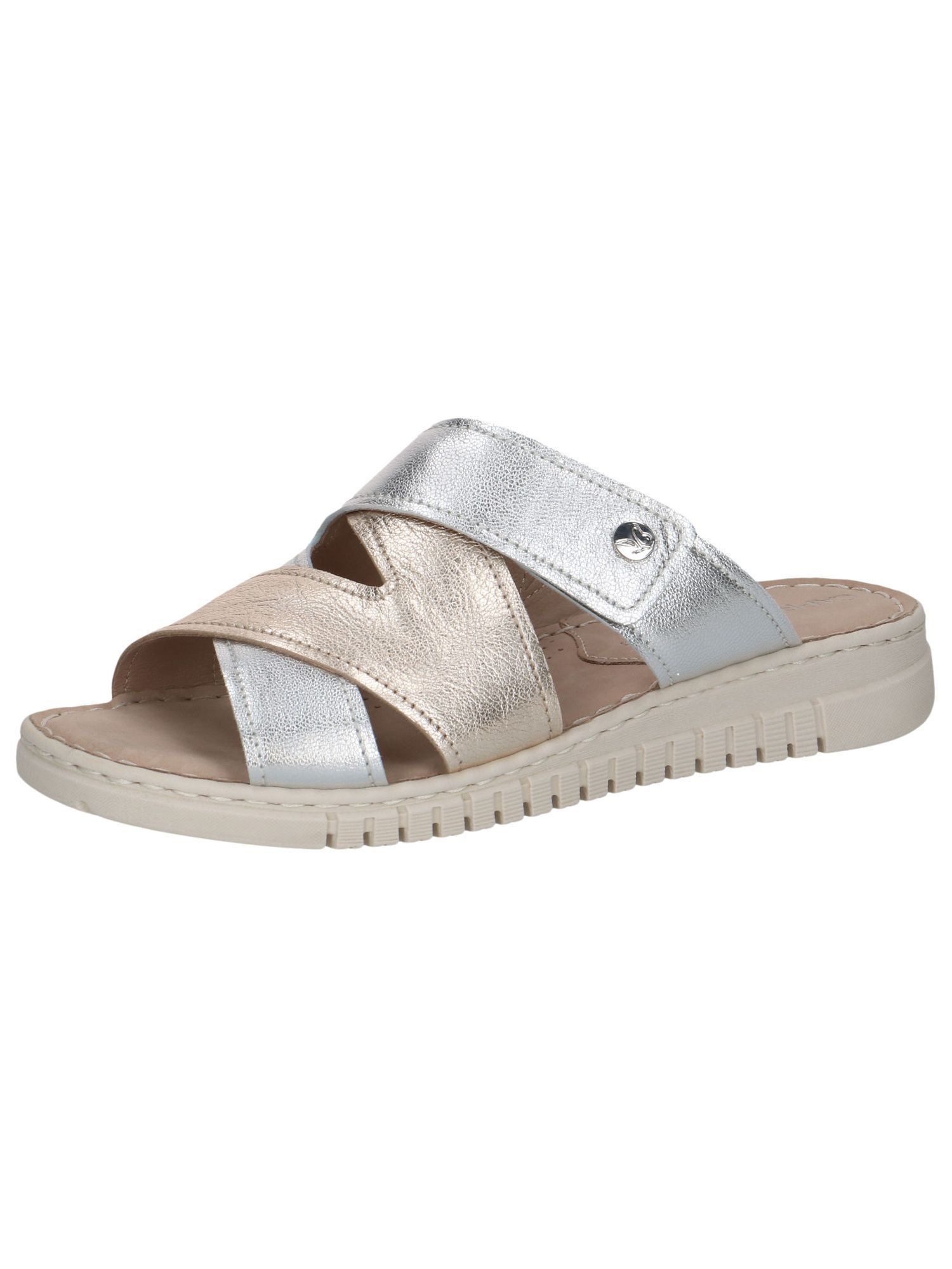 CAP Memotion aus Leder kein Absatz 9-27102-46 Pantolette