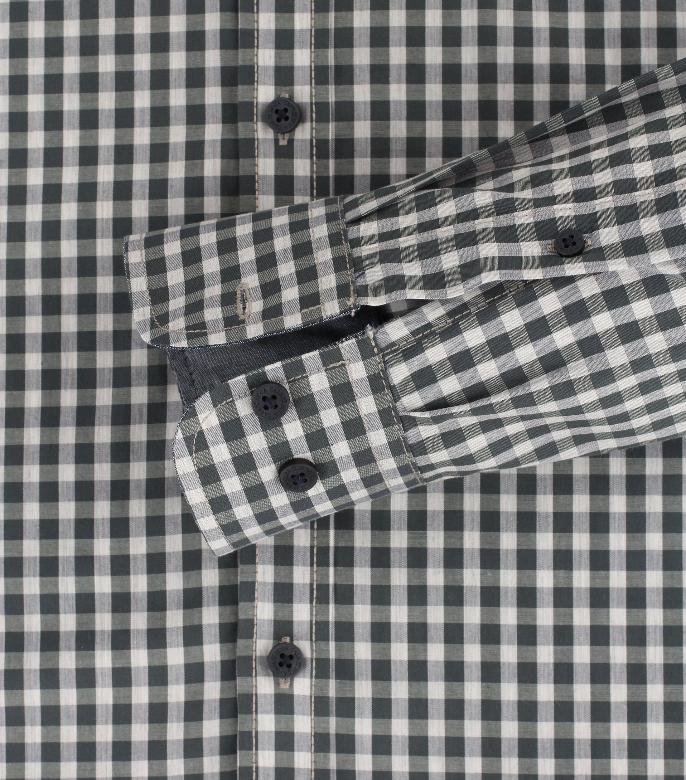 CASAMODA Langarmhemd CASAMODA Freizeithemd kariert