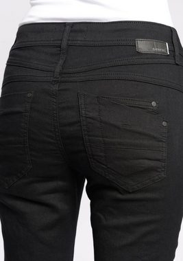 GANG 5-Pocket-Jeans 94Amelie mit schrägen tief sitzenden Gesäßtaschen