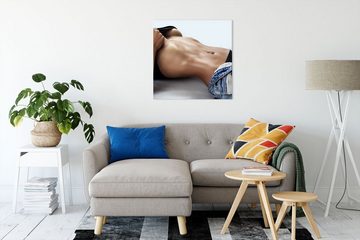 Pixxprint Leinwandbild Sexy Frau mit schönem Körper, Sexy Frau mit schönem Körper (1 St), Leinwandbild fertig bespannt, inkl. Zackenaufhänger
