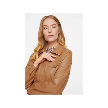 Comma Lederjacke braun (1-St)