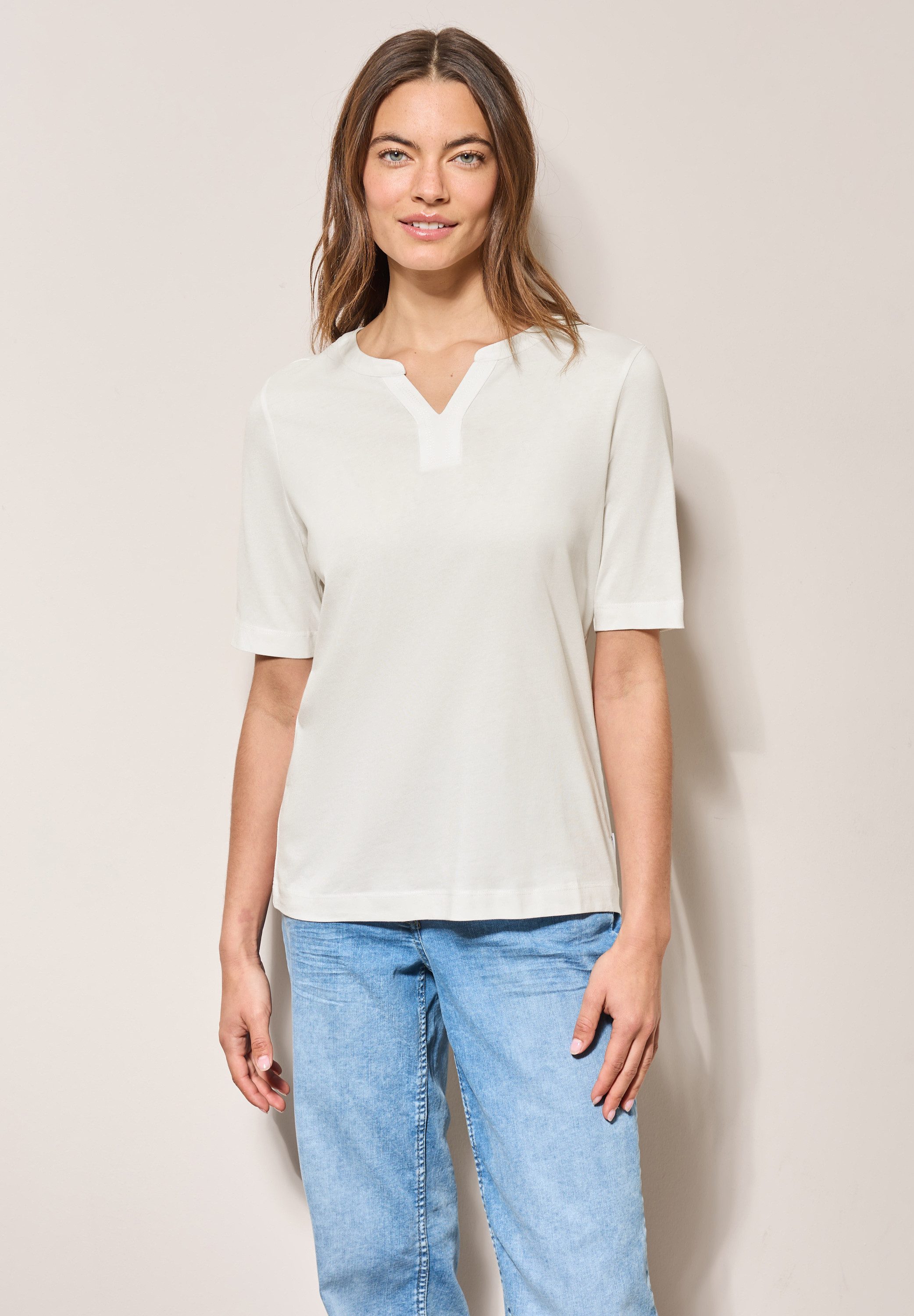 Cecil T-Shirt, im soften Baumwoll-Mix günstig online kaufen