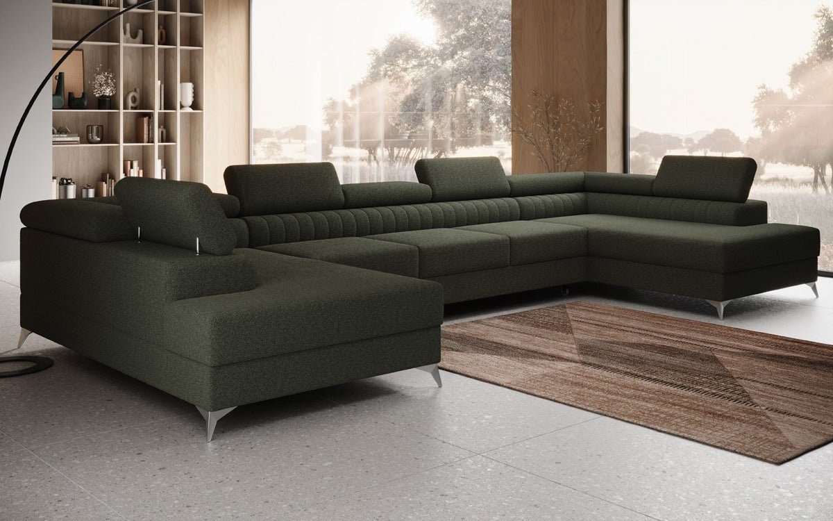 Luxusbetten24 Schlafsofa Designer Sofa Aurea U günstig online kaufen