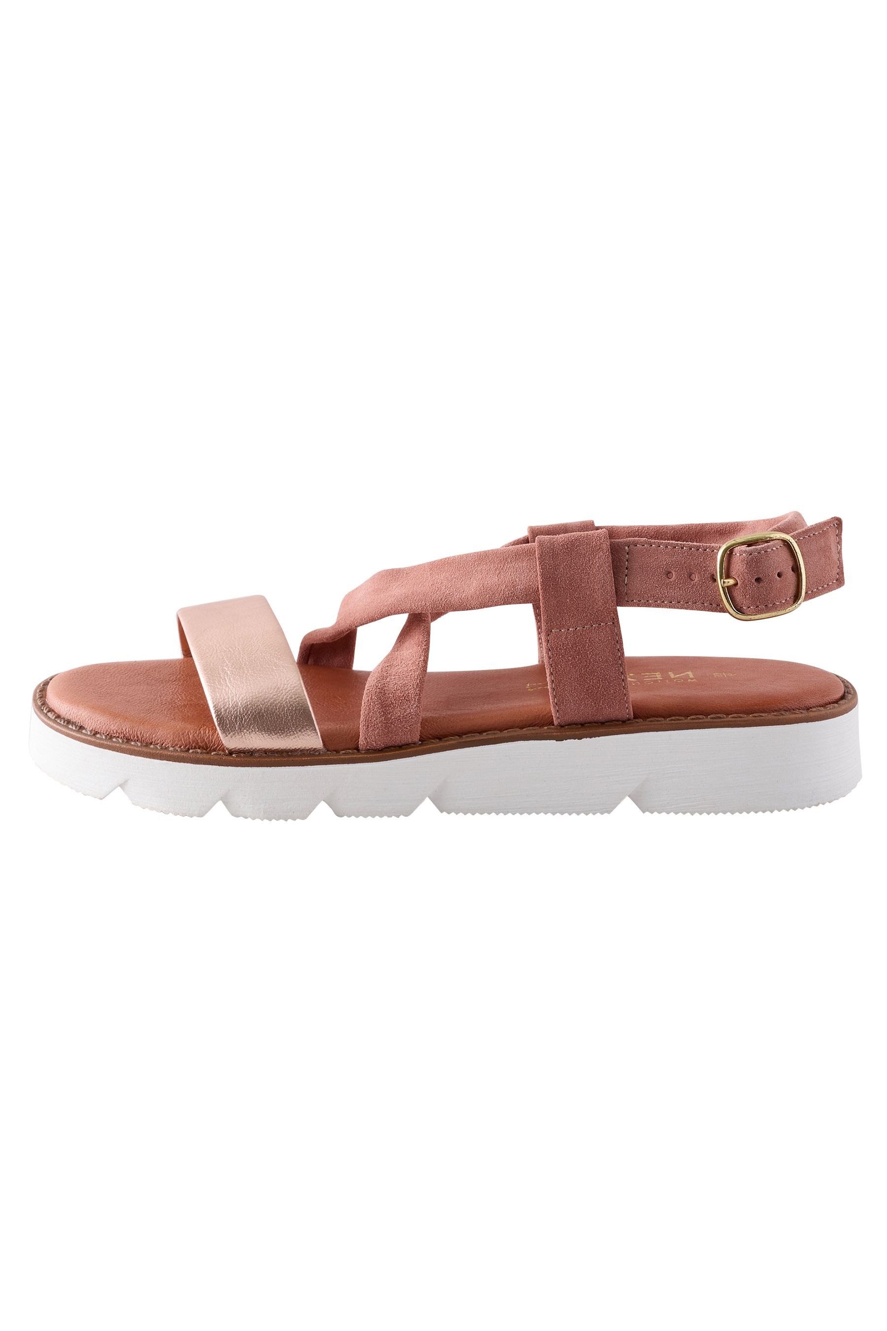 Next Motionflex Flatform-Sandalen mit X-Riemen Sandale (1-tlg)