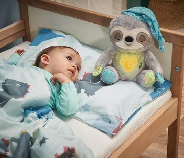 Vtech® Kuscheltier Vtech Baby, Schnarchi, das Schlummer-Faultier, mit Licht- und Soundeffekten