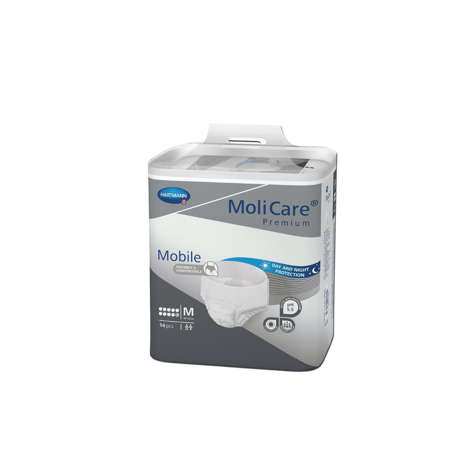 Molicare Inkontinenz-Pants MoliCare® Premium Mobile 10 Tropfen / Größe: M (12x14 Stk)