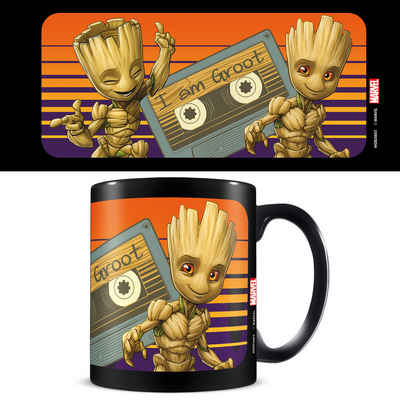 MARVEL Tasse Tasse koloriert - Guardians of the Galaxy (Groot Sunset) (NEU & OVP)