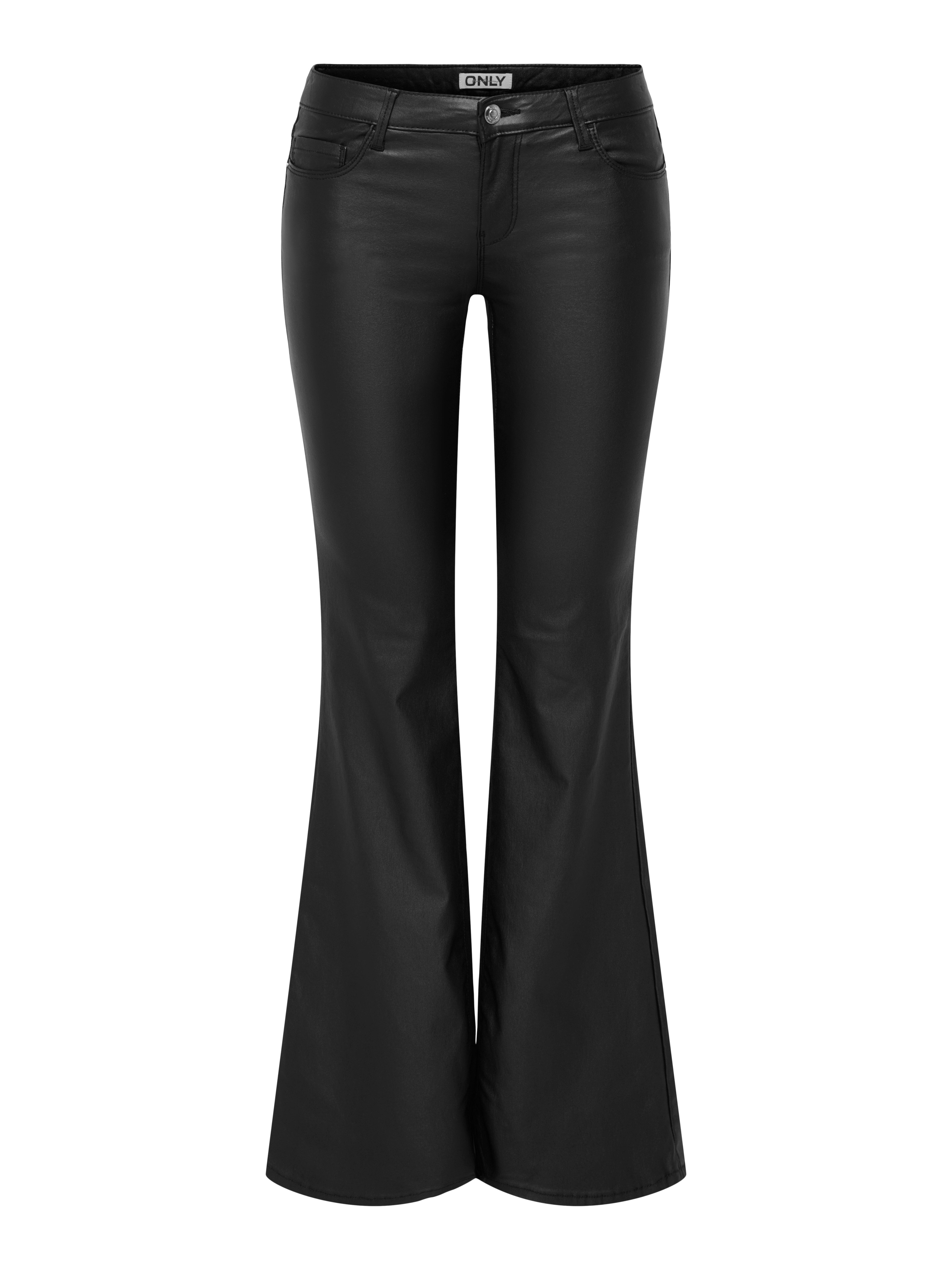 ONLY Bootcut-Jeans ONLHELLA LW RETRO FLARED PANT PNT Viskosemischung, low waist – Bild 5 von 5
