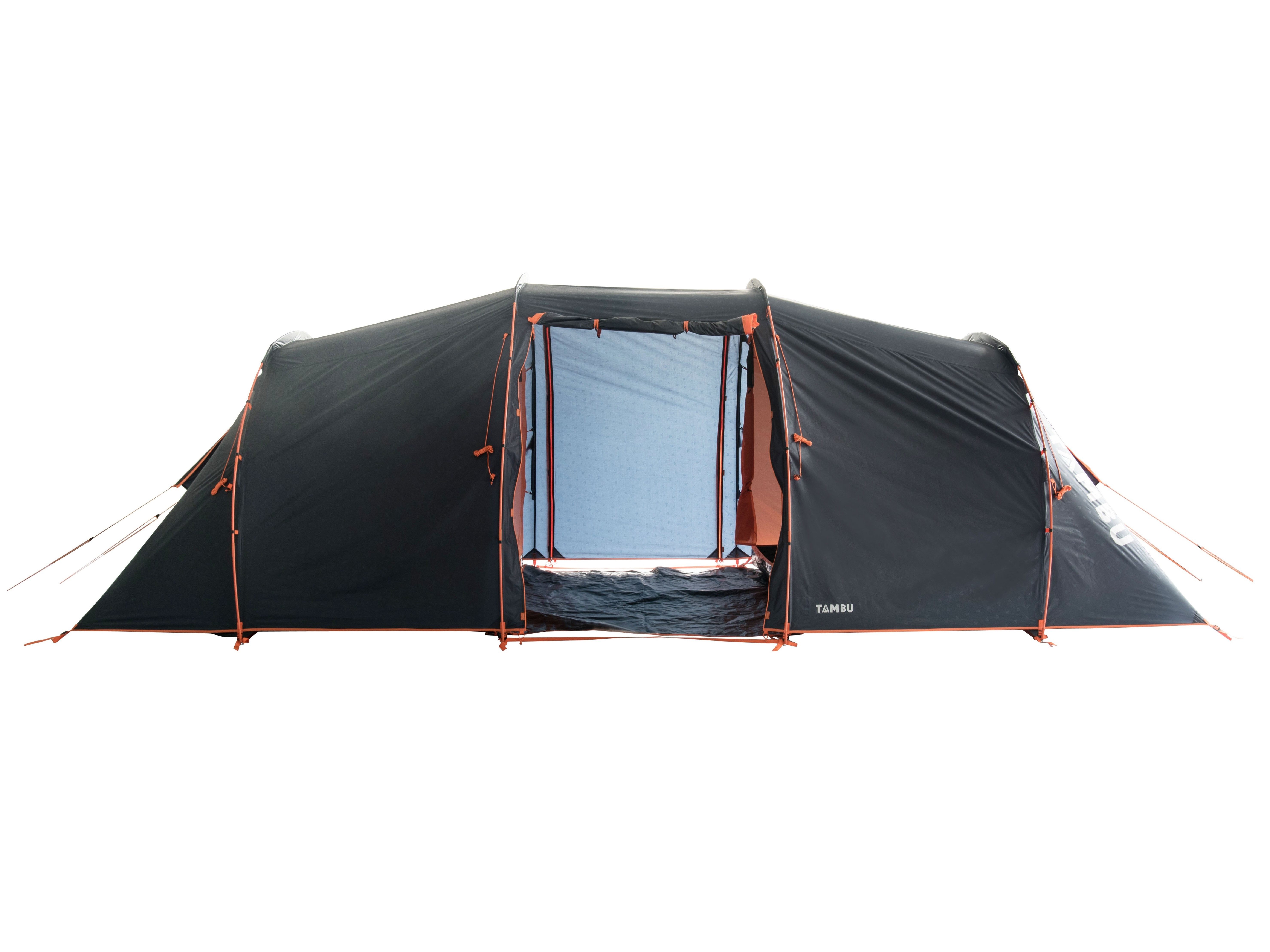 Tambu Tunnelzelt TAMBU - MANDAPA 6 - Vis-à-Vis Zelt, Personen: 6, 100 % recycelter Polyester