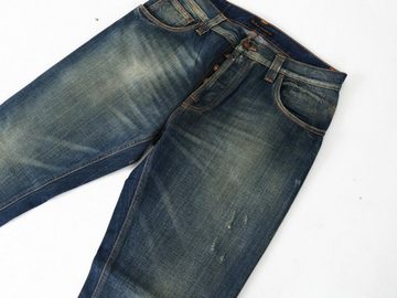 Nudie Jeans Straight-Jeans Hank Rey Favorite Worn W32 L34