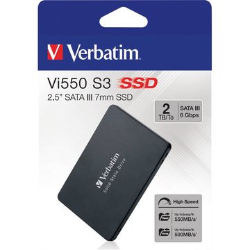 Verbatim Vi550 2 TB SSD-Festplatte (2 TB) 2,5""