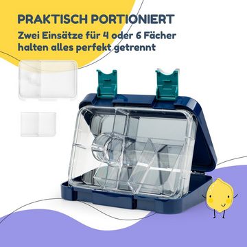 Klarstein Frischhaltedose junior Einsatz für Lunchbox, Kunststoff, (Packung)