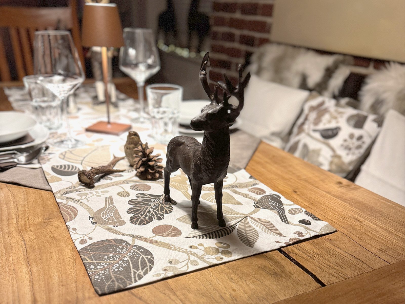 beties Tischläufer Zauberwald (1-tlg, 1 Stück Tischläufer), Tischläufer ca. günstig online kaufen