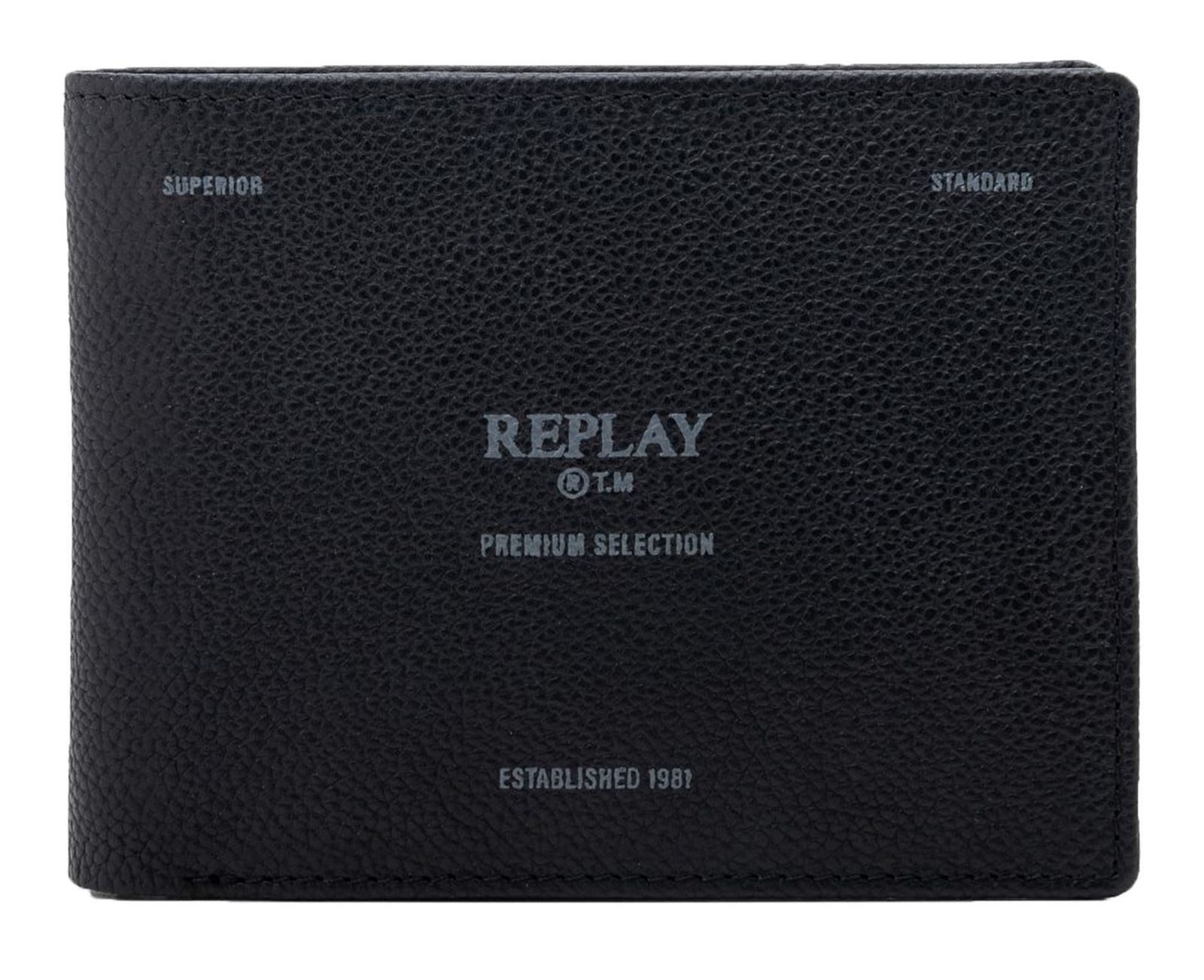 Replay Geldbörse Wallet, mit RFID-Blocker Schutz