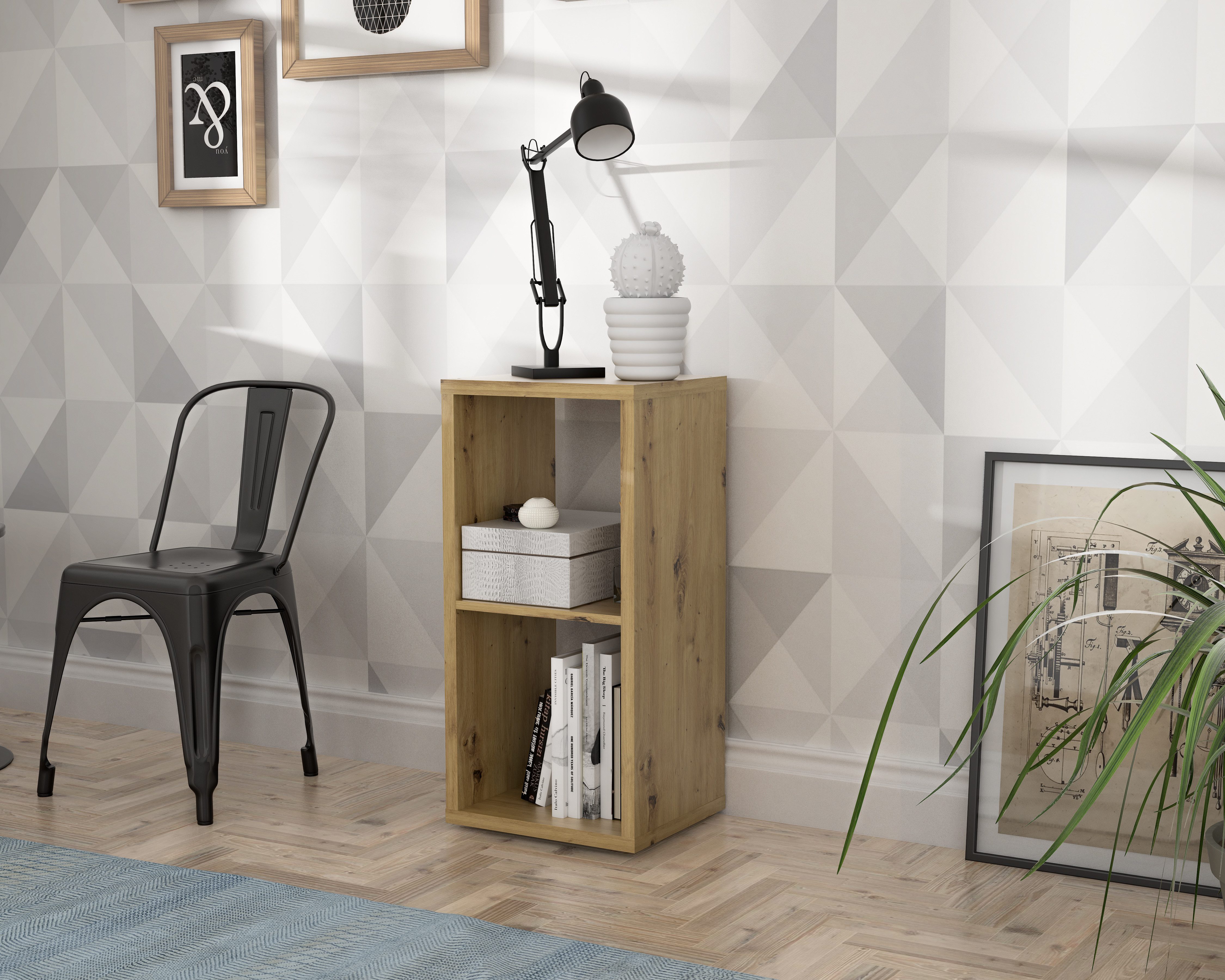 FORTE Standregal, Regal mit 2 Fächern, B/H/T 38,2x72,9x32,9 cm, langlebige günstig online kaufen