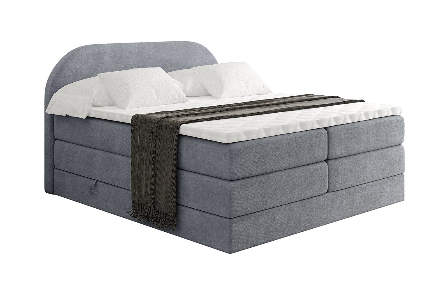 ALTDECOR Boxspringbett NOX KING (Multipocket-Matratze H4, günstig online kaufen
