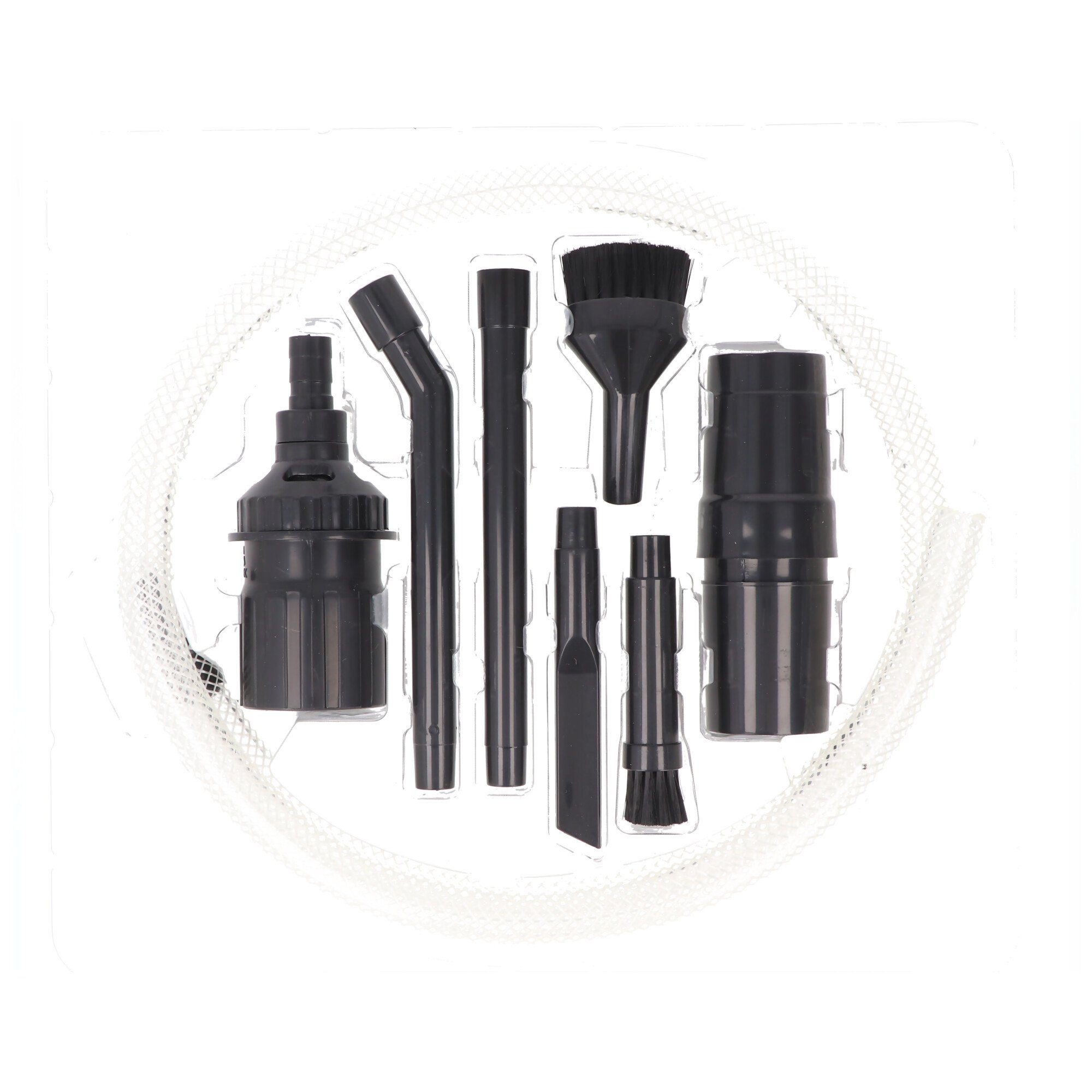 Saugroboter Zubehör-Set 8-teiliges PC-Aufsatz-Set für Staubsauger inklusive Miniatur Schlauch