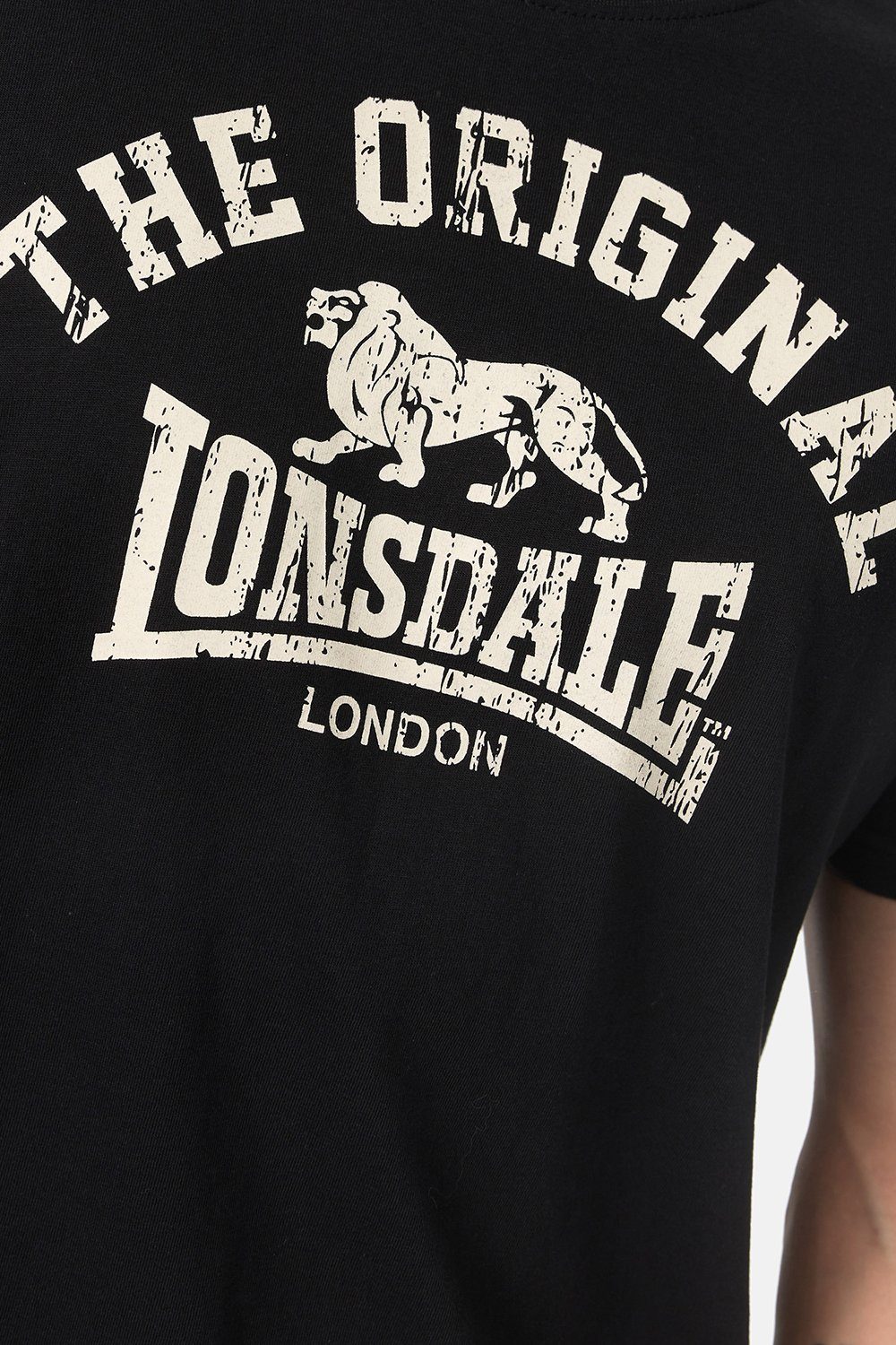 Lonsdale T-Shirt ORIGINAL Vintage Oxblood