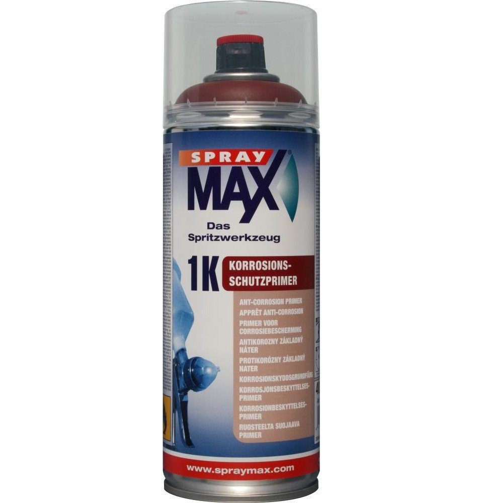 SprayMAX Breitspachtel SprayMAX 1K Korrosionsschutzprimer rotbraun 400ml