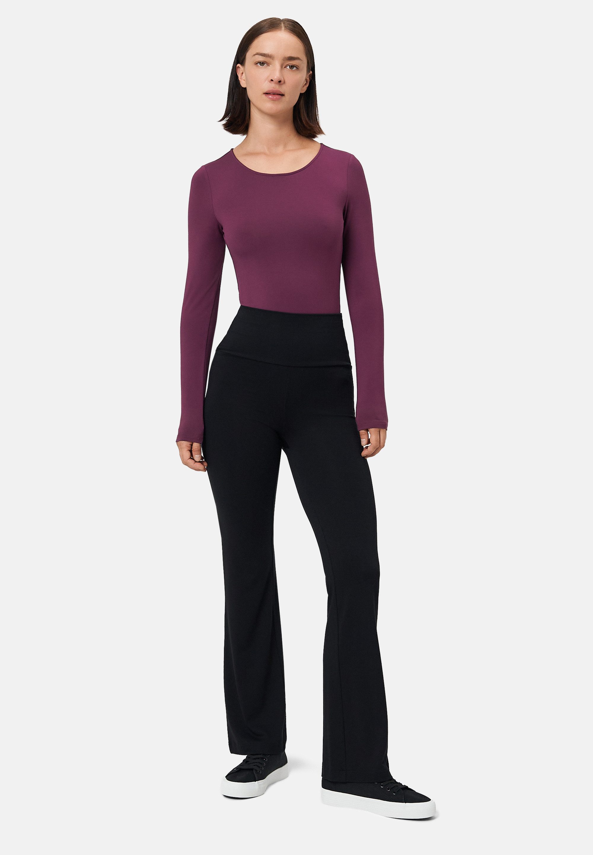 Les Lunes Langarmbody ALENA Warm Longsleeve Thermo Bodysuit Thermoeffekt, gebrushte Innenseite, atmungsaktiv
