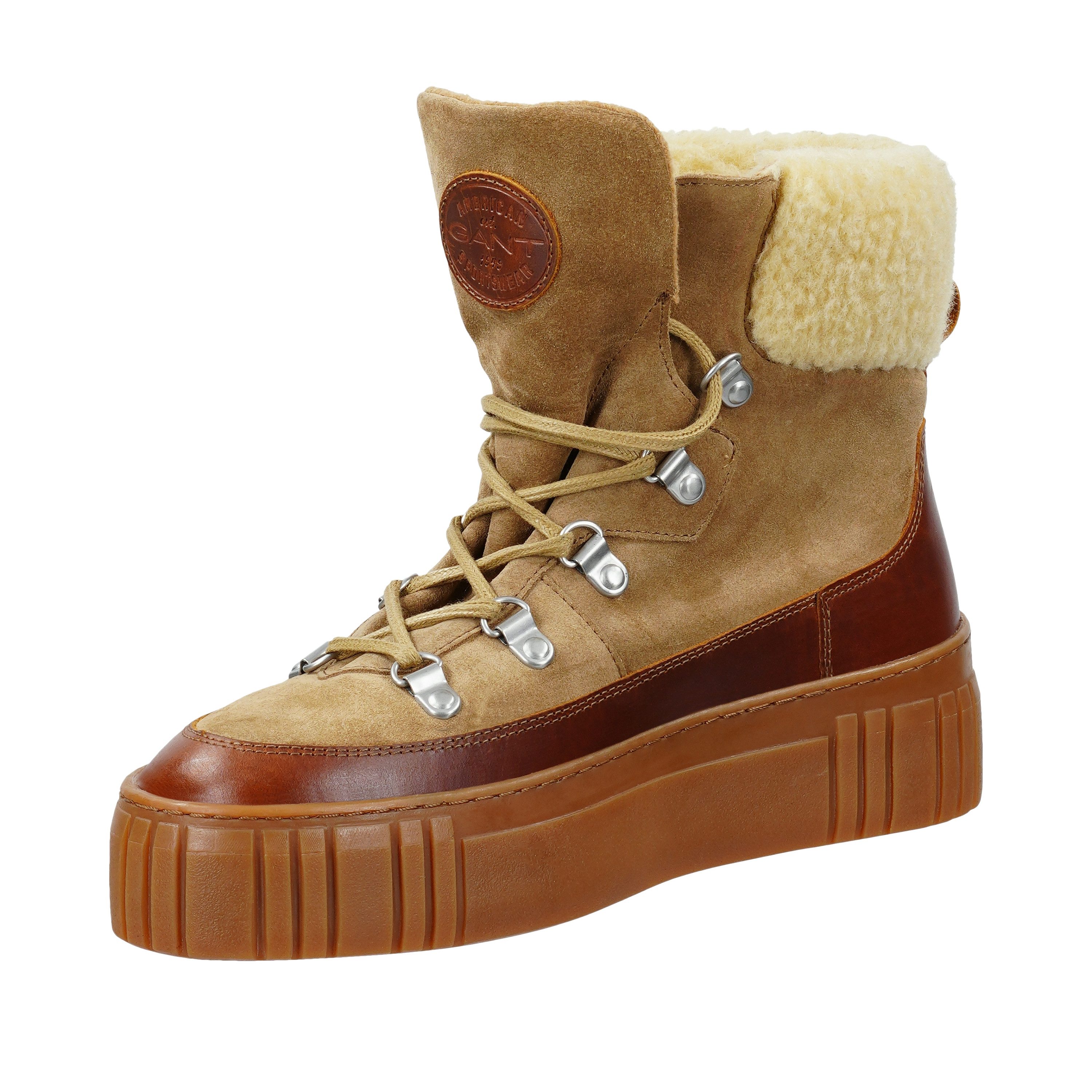 Gant Snowmont Winterboots Snowboots, Winterstiefel mit Plateausohle und Kun günstig online kaufen