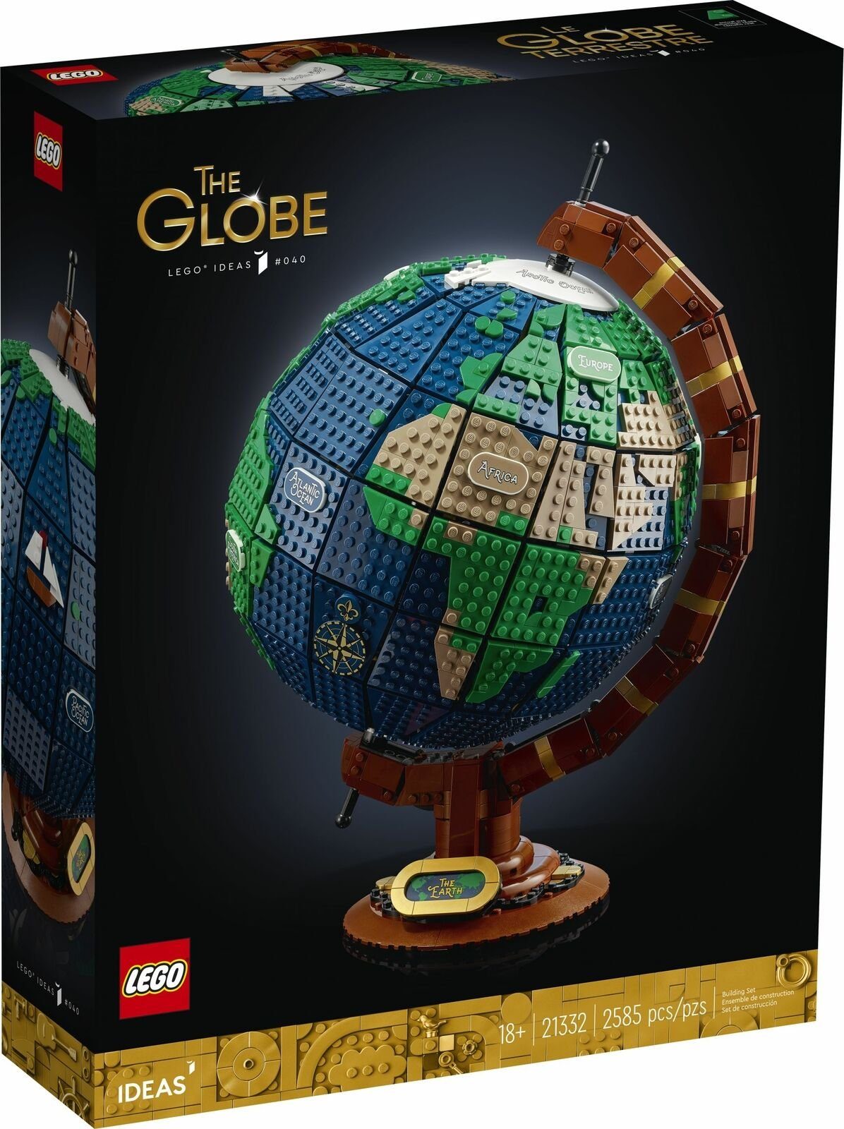 LEGO® Ideas 21332 Globus Spielbausteine, (2585 günstig online kaufen
