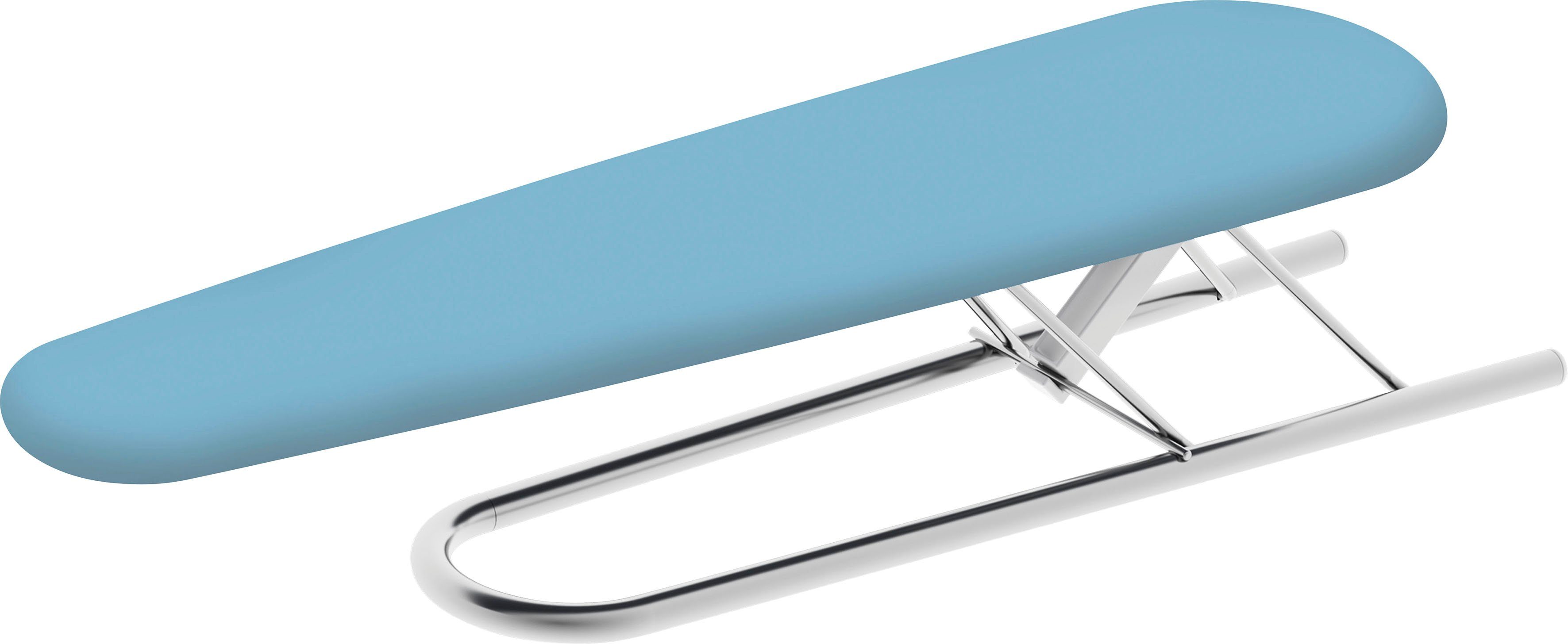Bischof Colombo Ärmelbrett Blue, Bügelfläche 13x53 cm, Baumwolle/Stahl, zusammenklappbar