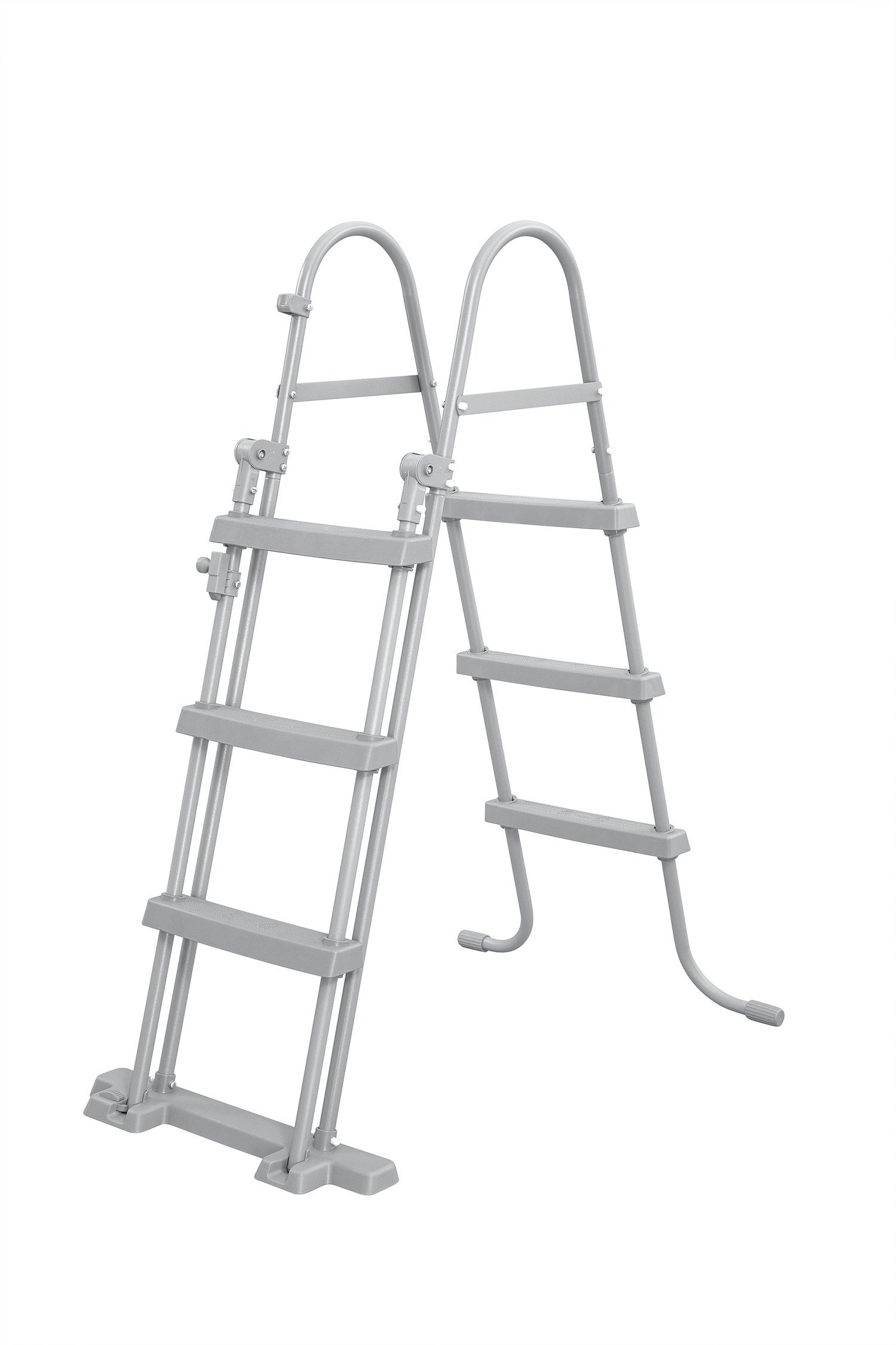 Bestway Pool-Sicherheitsleiter 107 cm (Packung, Einfacher Aufbau), für Pools bis 107 cm Höhe