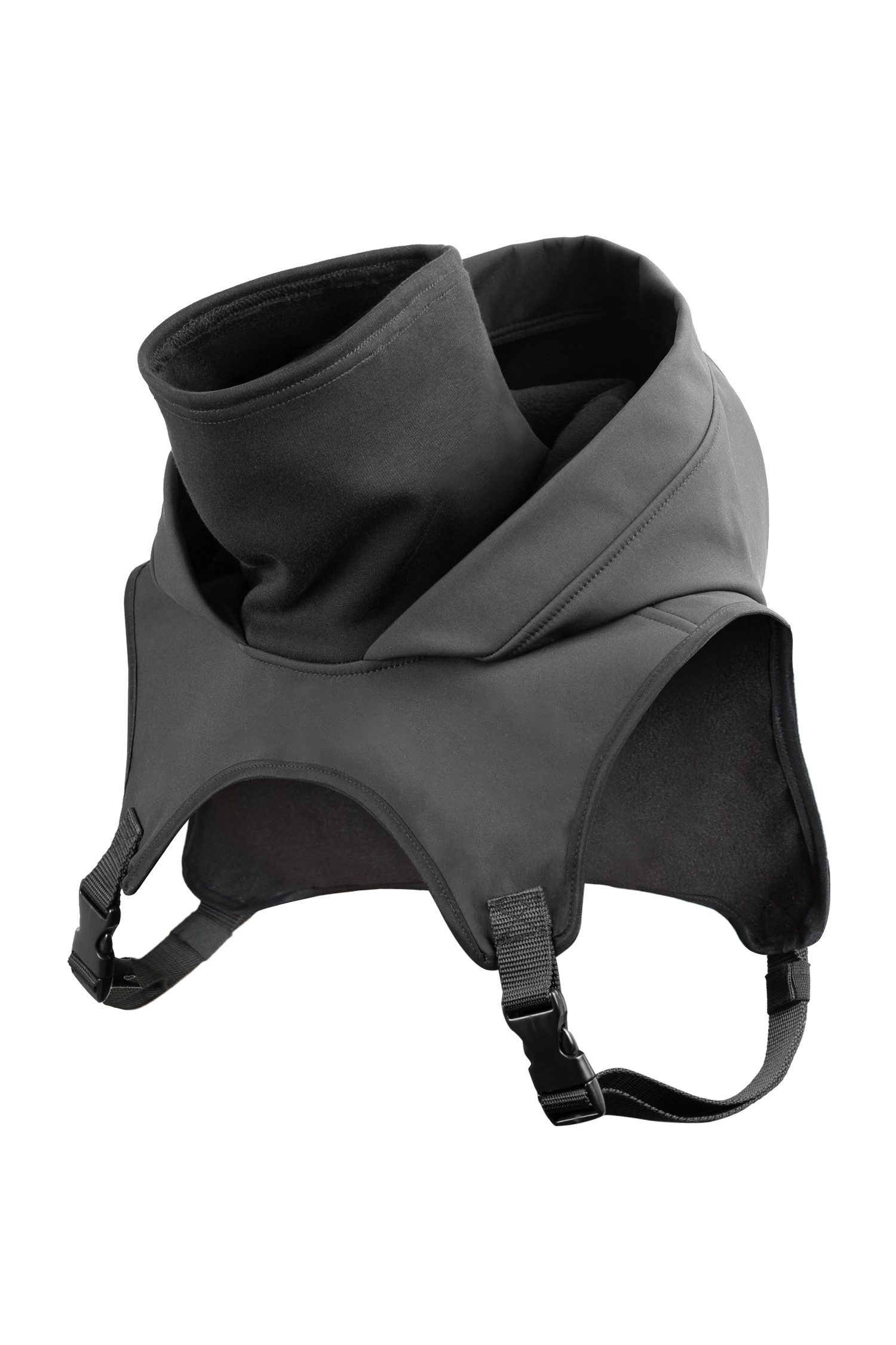 Manufaktur13 Schal Hooded Loop G2 - Kapuzenschal, Loopschal aus Softshell-Alpenfleece, wasserabweisend / winddicht