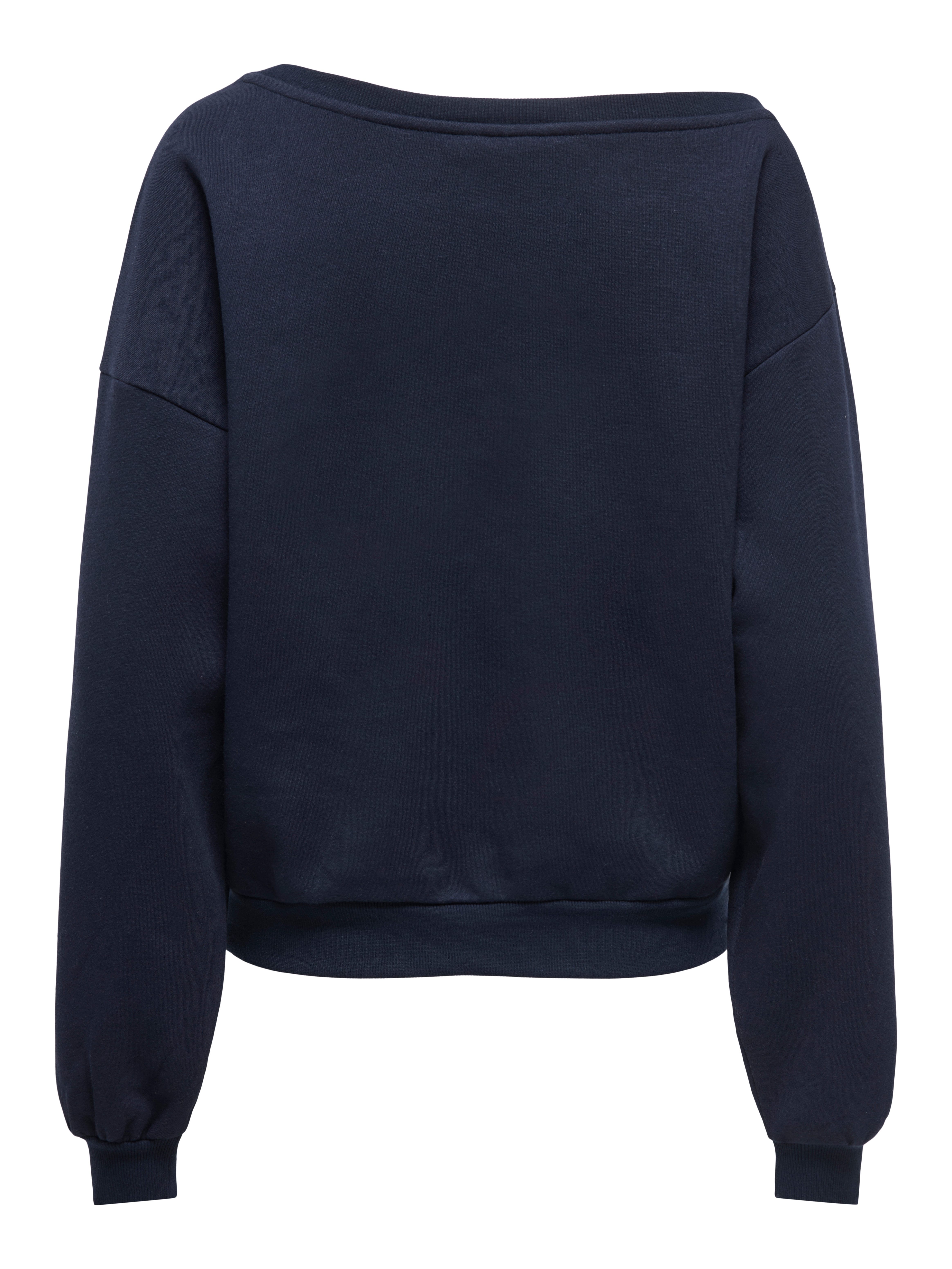 ONLY Sweatshirt ONLRHINA L/S ONE SHOULDER NOOS SWT Baumwollmischung, oversize