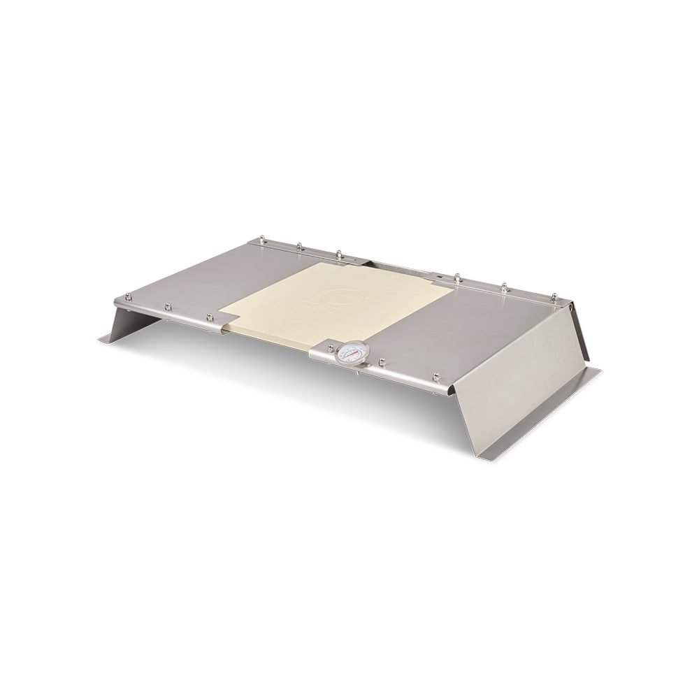 Moesta BBQ Pizzaofen-Grillaufsatz PizzaCover Flex - Gasgrill Pizzaaufsatz, passend für die meistens Gasgrills